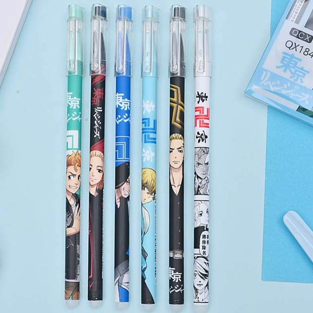 Anime Stationery Pen 10 Pcs, Anime Style Stationery Pens